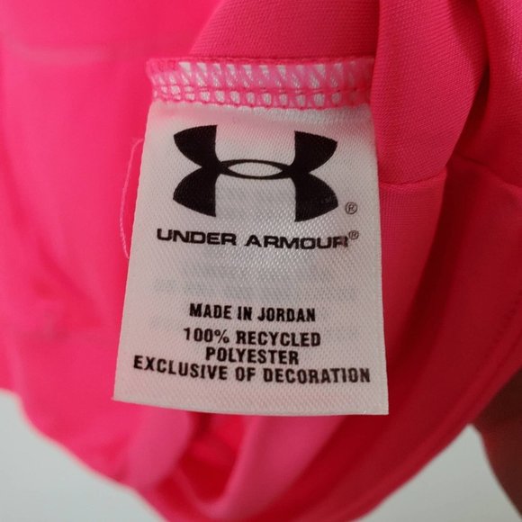 Under Armour hooded jacket bright pink large - Picture 4 of 6